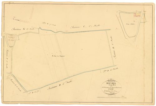 Rouvres-en-Plaine - Section D1 - 3 P PLAN 532/23
