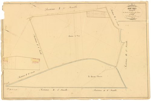 Rouvres-en-Plaine - Section F1 - 3 P PLAN 532/32