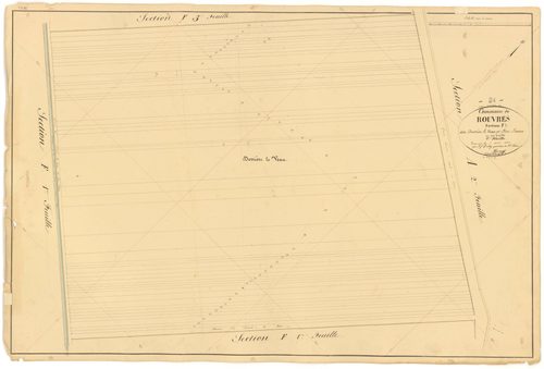 Rouvres-en-Plaine - Section F2 - 3 P PLAN 532/33