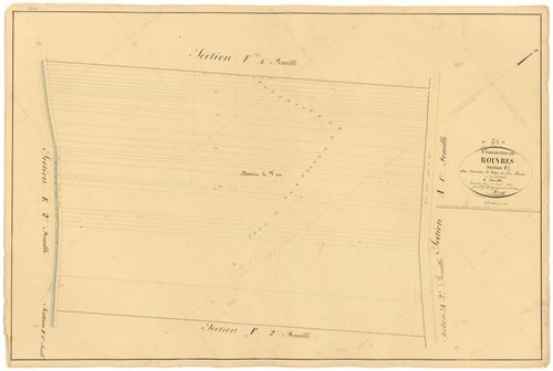 Rouvres-en-Plaine - Section F3 - 3 P PLAN 532/34