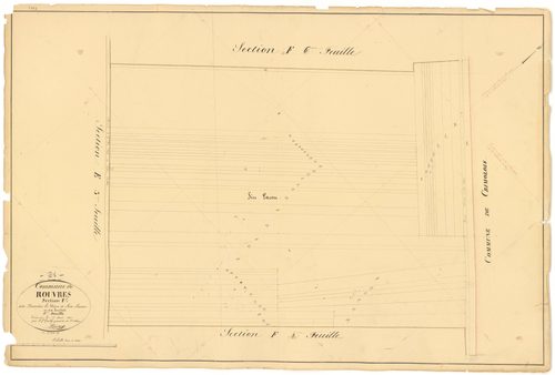 Rouvres-en-Plaine - Section F5 - 3 P PLAN 532/36