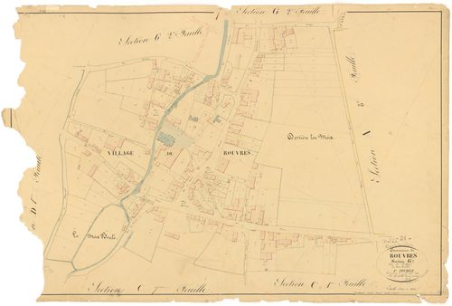 Rouvres-en-Plaine - Section G1 - 3 P PLAN 532/38