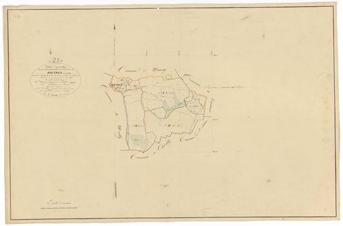 Rouvres-sous-Meilly - Tableau d'assemblage - 3 P PLAN 533/1