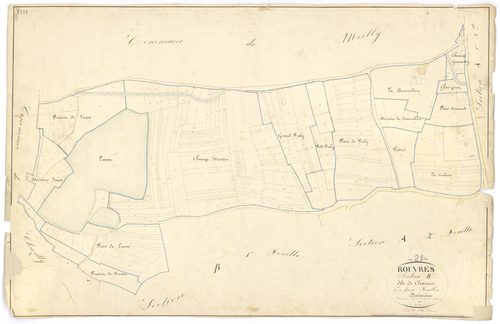 Rouvres-sous-Meilly - Section B2 - 3 P PLAN 533/5