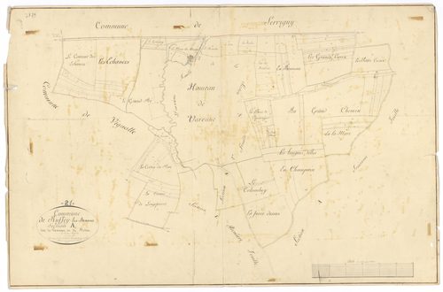 Ruffey-lès-Beaune - Section A1 - 3 P PLAN 534/2