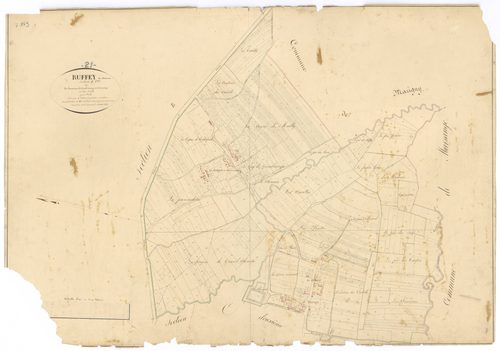 Ruffey-lès-Beaune - Section C1 - 3 P PLAN 534/6