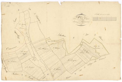 Ruffey-lès-Beaune - Section E1 - 3 P PLAN 534/9