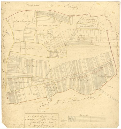 Ruffey-lès-Echirey - Section A - 3 P PLAN 535/2