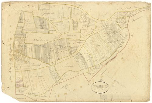Ruffey-lès-Echirey - Section D - 3 P PLAN 535/5