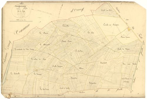 Sacquenay - Section A1 - 3 P PLAN 536/2