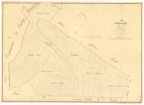 Sacquenay - Section C3 - 3 P PLAN 536/10