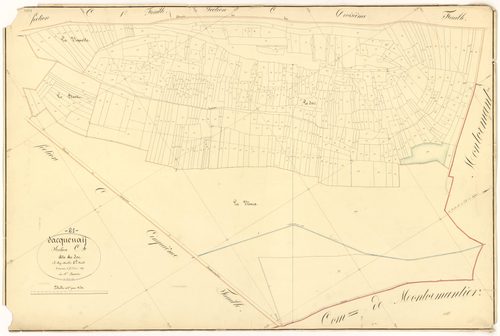Sacquenay - Section C4 - 3 P PLAN 536/11