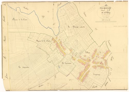 Sacquenay - Section D1 - 3 P PLAN 536/13