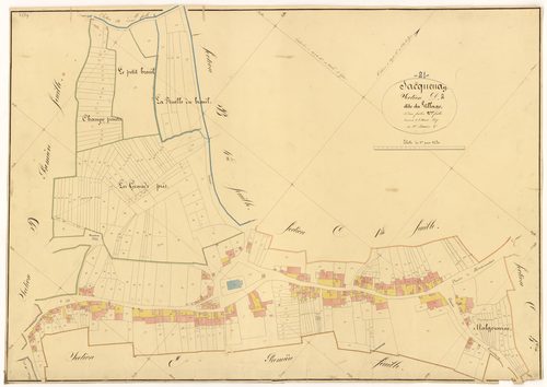 Sacquenay - Section D2 - 3 P PLAN 536/14