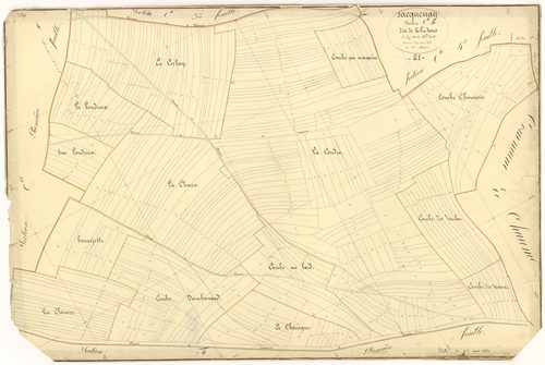Sacquenay - Section E2 - 3 P PLAN 536/16