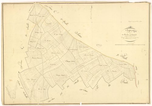 Sacquenay - Section F1 - 3 P PLAN 536/20