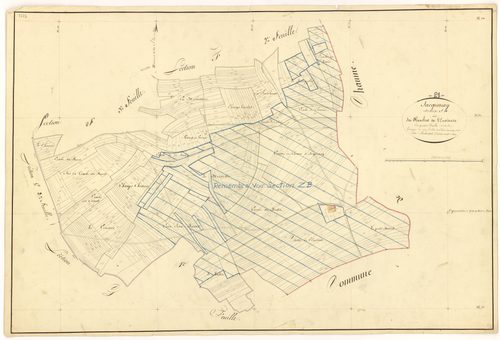 Sacquenay - Section F4 - 3 P PLAN 536/23