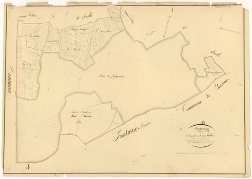 Sacquenay - Section G1 - 3 P PLAN 536/24
