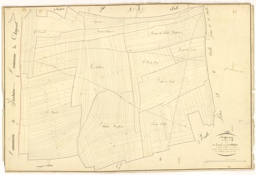 Sacquenay - Section G2 - 3 P PLAN 536/25
