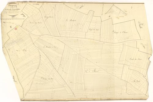 Sacquenay - Section G4 - 3 P PLAN 536/27