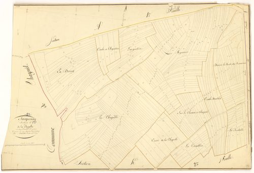 Sacquenay - Section H1 - 3 P PLAN 536/28