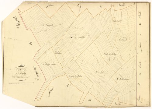 Sacquenay - Section H2 - 3 P PLAN 536/29