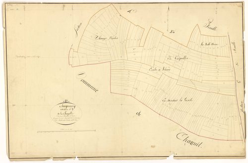 Sacquenay - Section H3 - 3 P PLAN 536/30