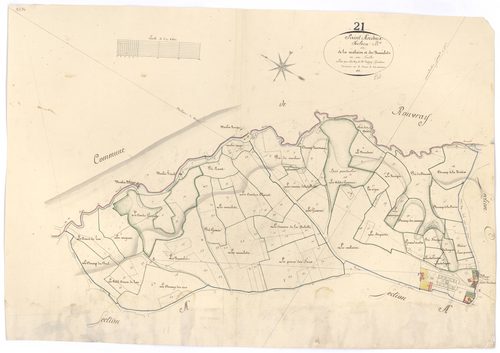 Saint-Andeux - Section B - 3 P PLAN 538/4