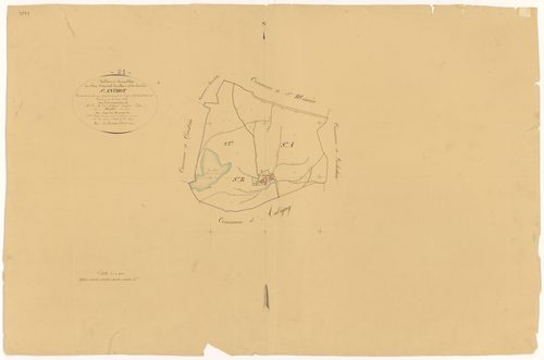 Saint-Anthot - Tableau d'assemblage - 3 P PLAN 539/1