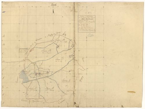 Saint-Apollinaire - Tableau d'assemblage - 3 P PLAN 540/1