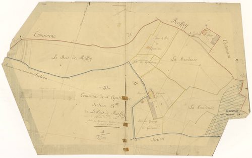 Saint-Apollinaire - Section A - 3 P PLAN 540/2