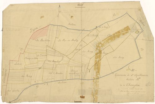 Saint-Apollinaire - Section B - 3 P PLAN 540/3