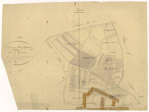 Saint-Apollinaire - Section E - 3 P PLAN 540/6