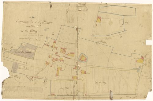 Saint-Apollinaire - Section H - 3 P PLAN 540/9