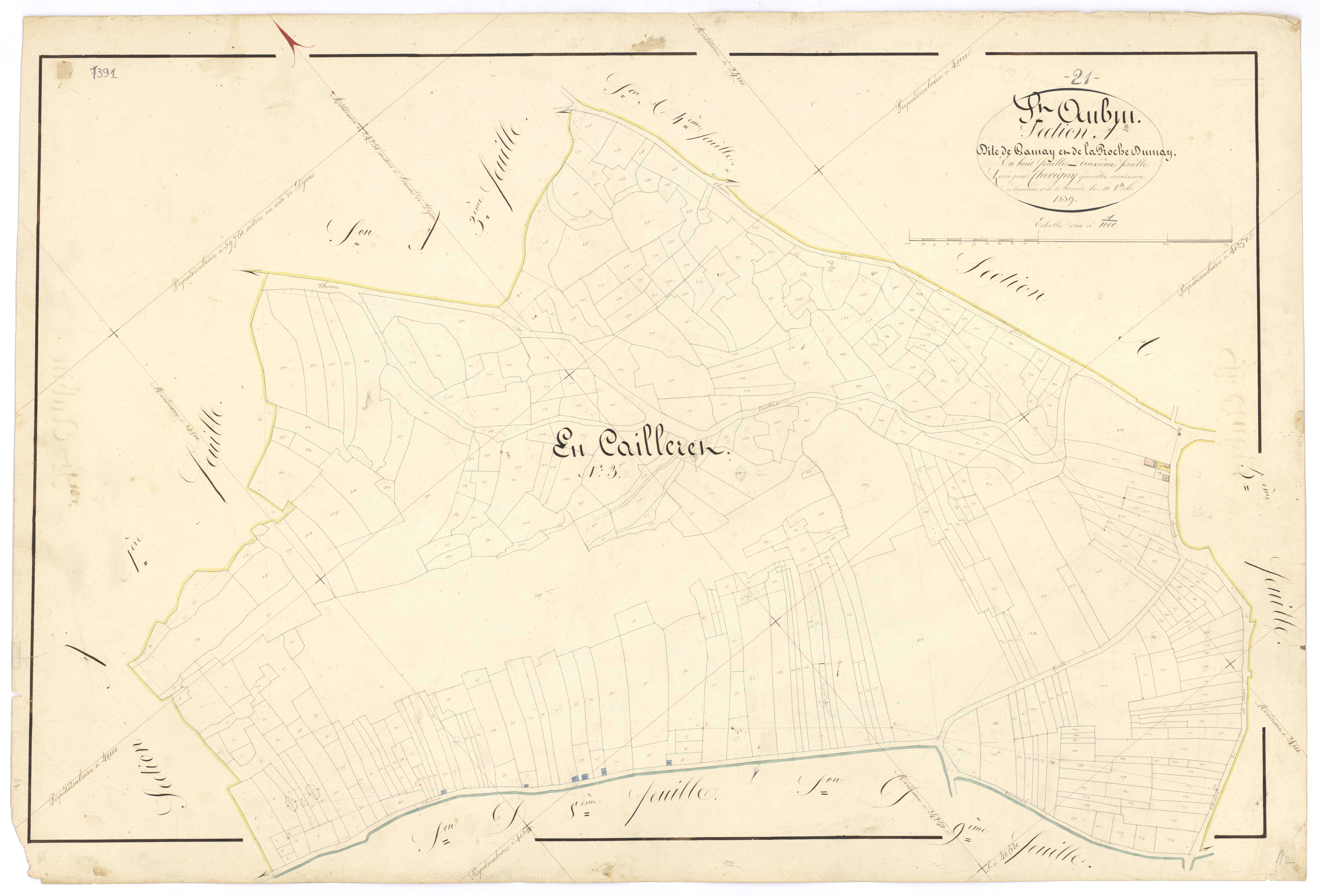 Saint-Aubin - Section A2 - 3 P PLAN 541/4