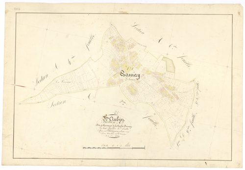 Saint-Aubin - Section A5 - 3 P PLAN 541/7