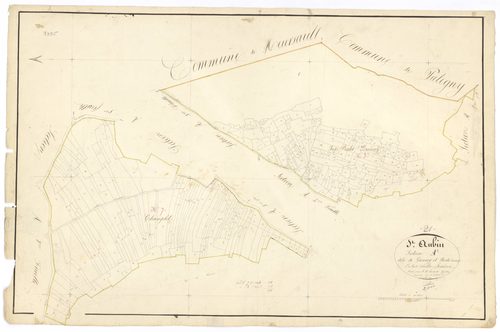 Saint-Aubin - Section A6 - 3 P PLAN 541/8