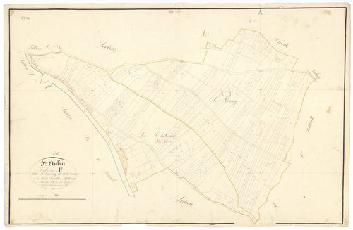 Saint-Aubin - Section A7 - 3 P PLAN 541/9