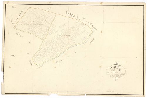 Saint-Aubin - Section A8 - 3 P PLAN 541/10