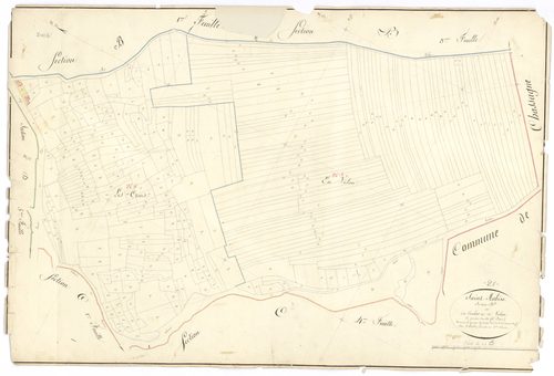 Saint-Aubin - Section B4 - 3 P PLAN 541/15