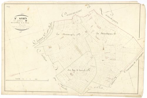 Saint-Aubin - Section D1 - 3 P PLAN 541/23