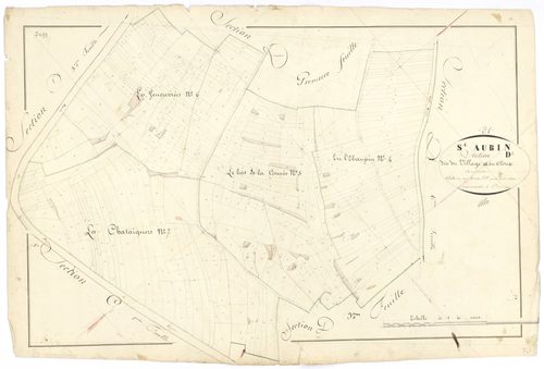 Saint-Aubin - Section D2 - 3 P PLAN 541/24