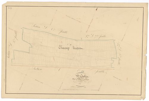 Saint-Aubin - Section D4 - 3 P PLAN 541/26