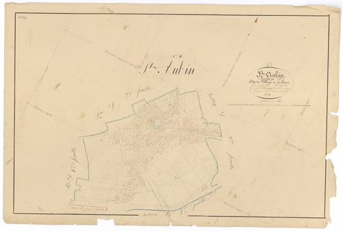 Saint-Aubin - Section D5 - 3 P PLAN 541/27