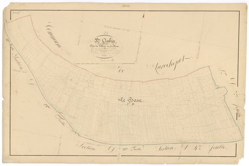 Saint-Aubin - Section D6 - 3 P PLAN 541/28