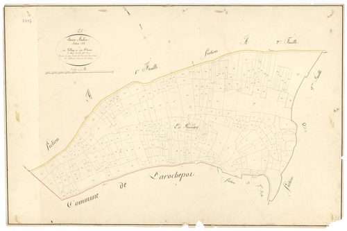 Saint-Aubin - Section D8 - 3 P PLAN 541/30