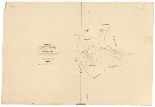 Saint-Bernard - Tableau d'assemblage - 3 P PLAN 542/1