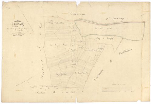 Saint-Bernard - Section A1 - 3 P PLAN 542/2
