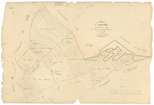 Saint-Bernard - Section A2 - 3 P PLAN 542/3