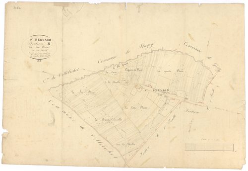 Saint-Bernard - Section B - 3 P PLAN 542/4